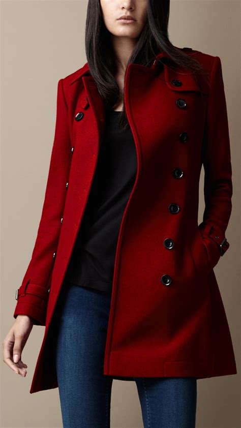 burberry winter coat woman.